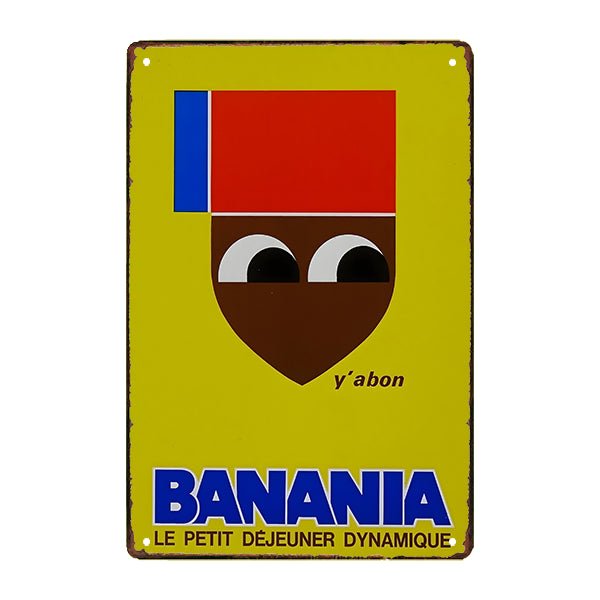 vintage banania werbeteller vintage banania werbeteller