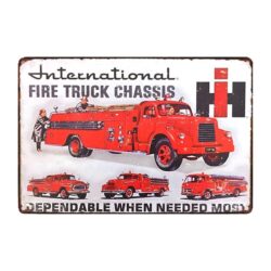 feuerwehr werbetafel