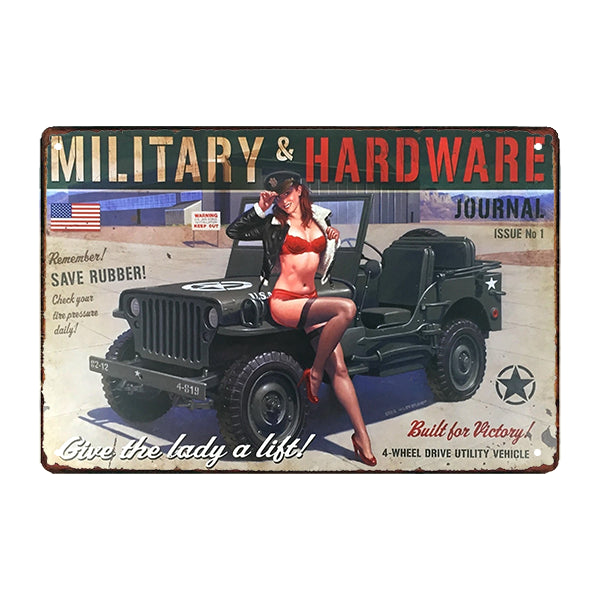 metallschild fuer amerikanischen jeep metallschild fuer amerikanischen jeep