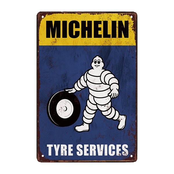 michelin metallplatte michelin metallplatte