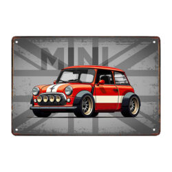 mini metallplatte