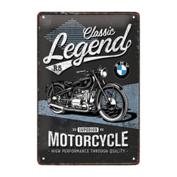 bmw motorrad metallschild