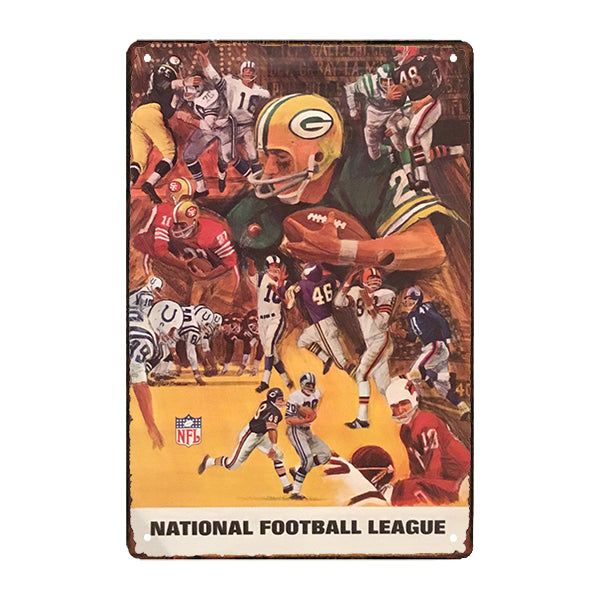 nfl metallplatte nfl metallplatte