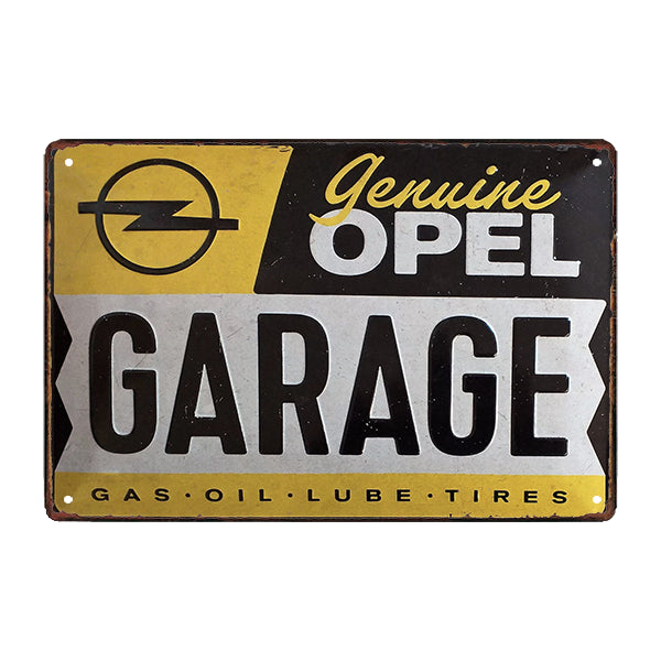 opel metallschild opel metallschild