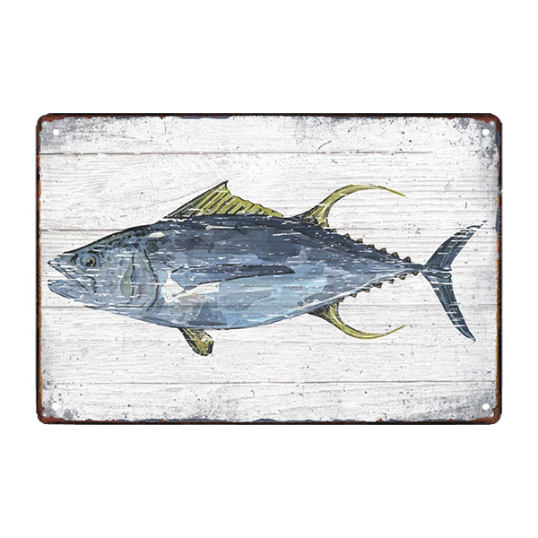 metallplatte fisch thunfisch metallplatte fisch thunfisch