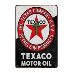 metallplatten kraftstoffpumpe texaco