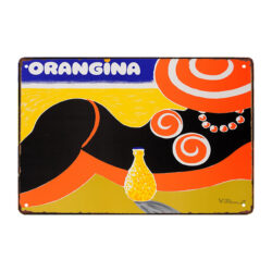 metallplatte pub orangina 1997
