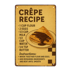 metallplatten crepe rezept