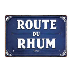 metallplatte route du rhum