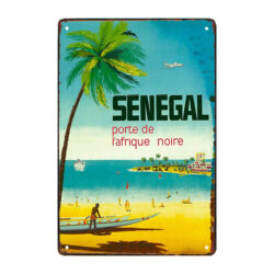 metallplatte senegal