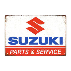 suzuki metallplatte