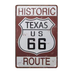 metallplatte texas