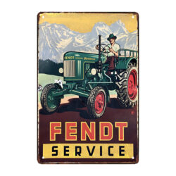metallplatte fendt traktor